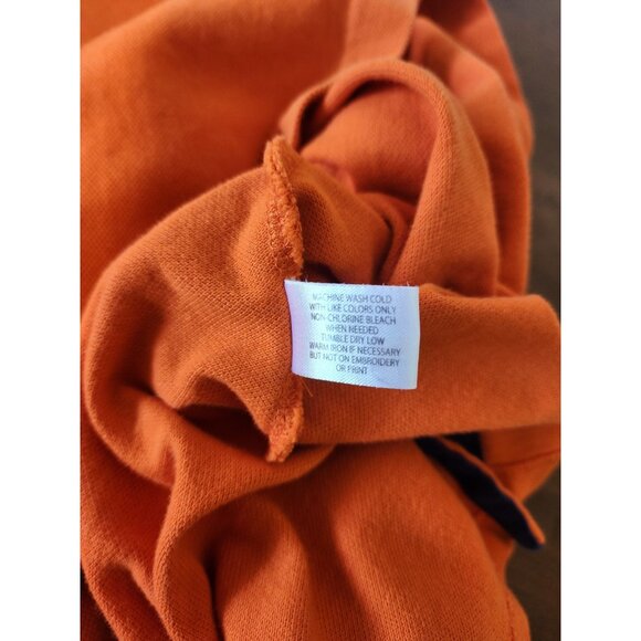 U.S. Polo assn Men's Golf Short Sleeve Orange Polo XXL Tal - Picture 7 of 8